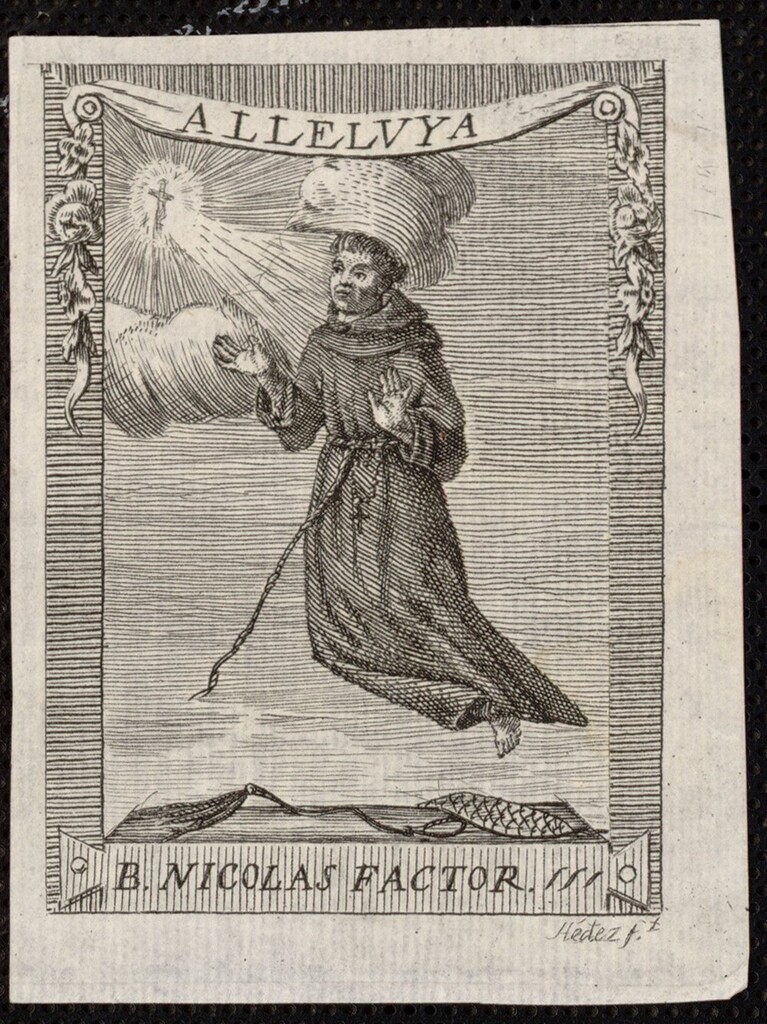 Miniatura de Beato Nicolás Factor