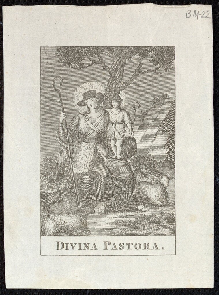 Miniatura de Divina Pastora