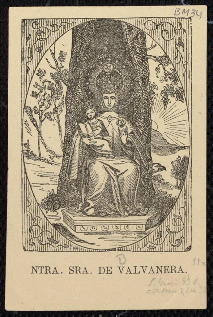 Miniatura de Nuestra Señora de Valvanera