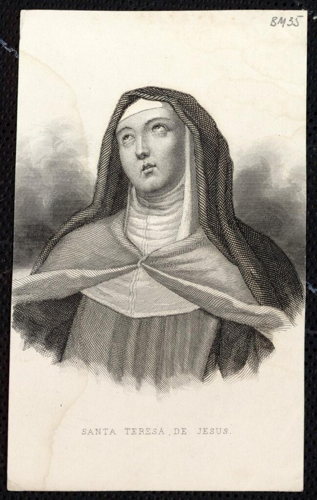 Miniatura de Santa Teresa de Jesús