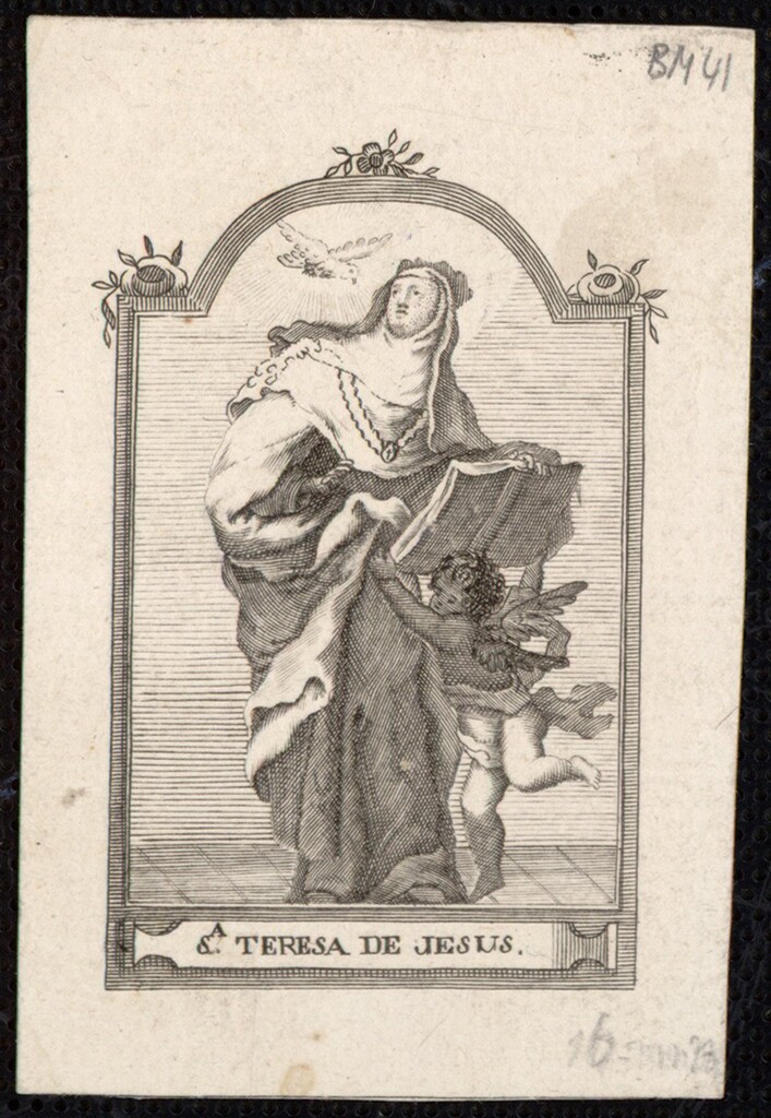 Miniatura de Santa Teresa de Jesús