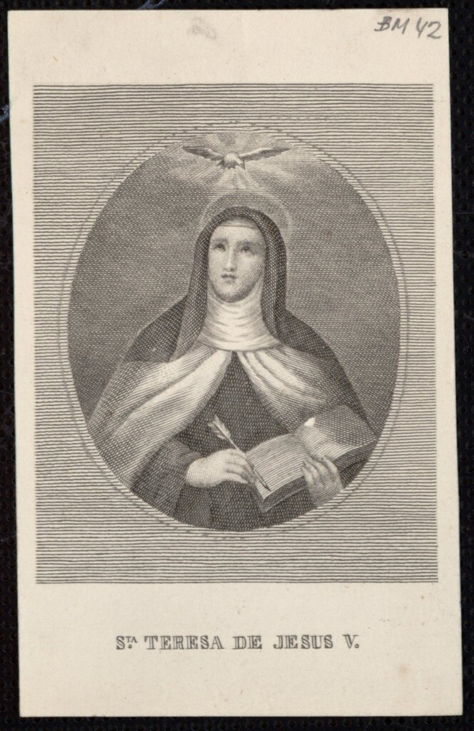 Miniatura de Santa Teresa de Jesús