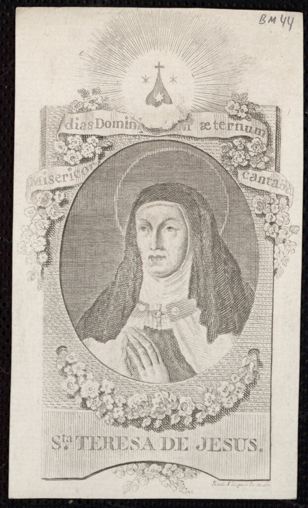 Miniatura de Santa Teresa de Jesús