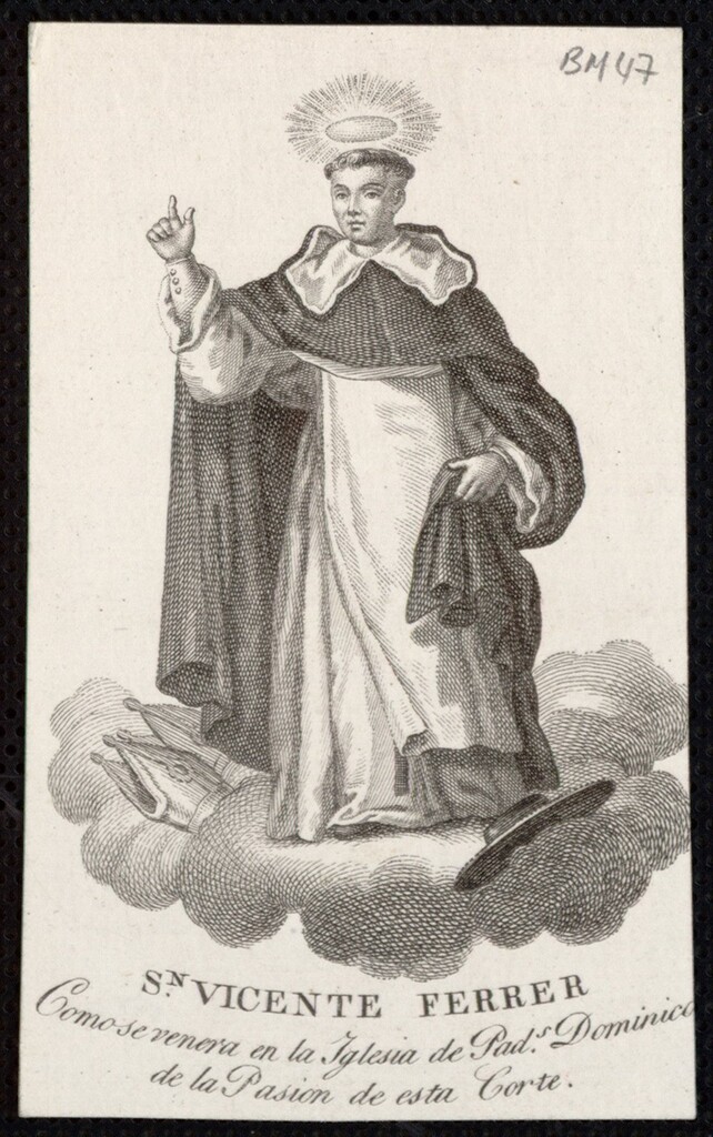 Miniatura de San Vicente Ferrer