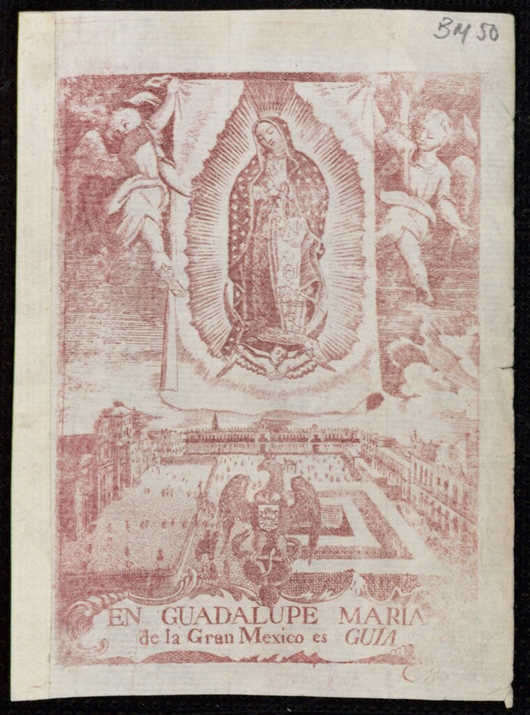Miniatura de En Guadalupe María de la gran Mexico es guía