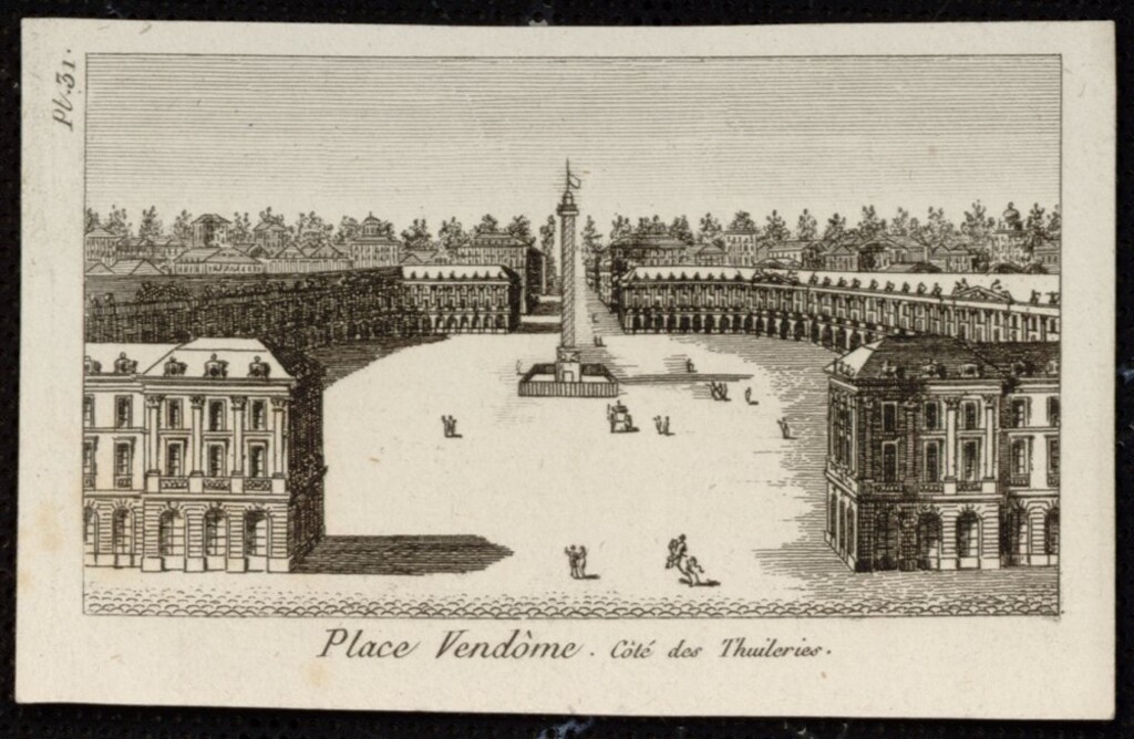 Miniatura de Place Vendôme. Côté des Tuileries