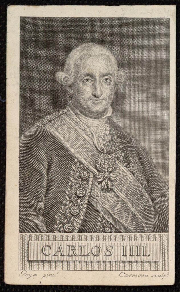 Miniatura de Retrato de Carlos IV
