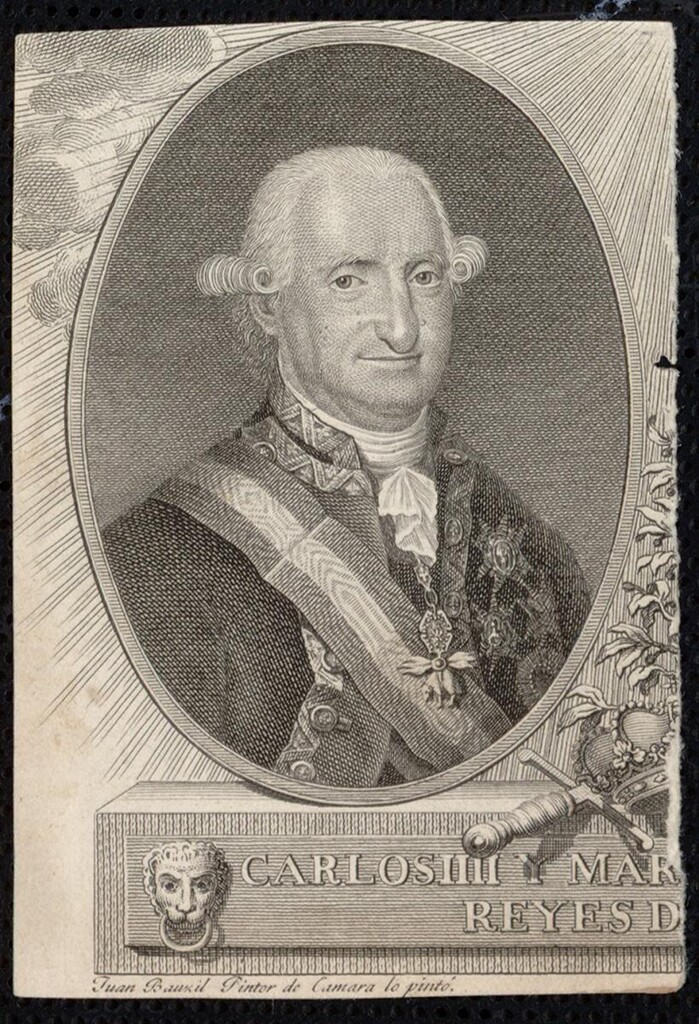 Miniatura de Carlos IV