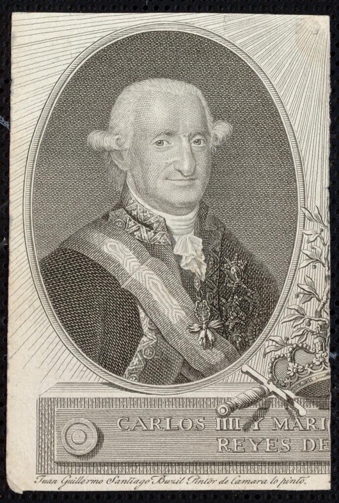 Miniatura de Retrato de Carlos IV