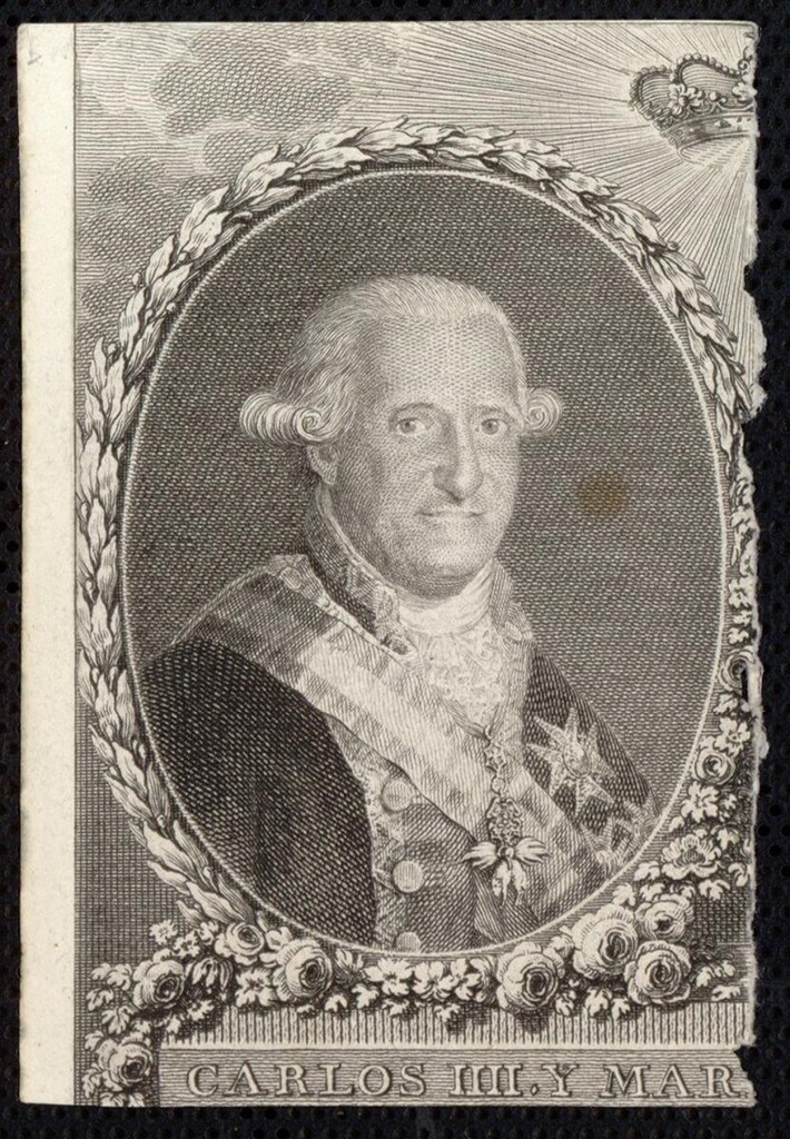 Miniatura de Retrato de Carlos IV