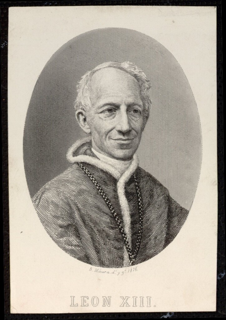 Miniatura de Leon XIII
