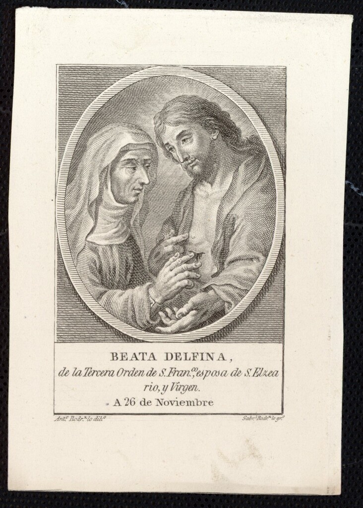 Miniatura de Beata Delfina