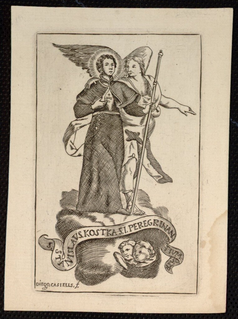 Miniatura de San Estanislao de Kostka