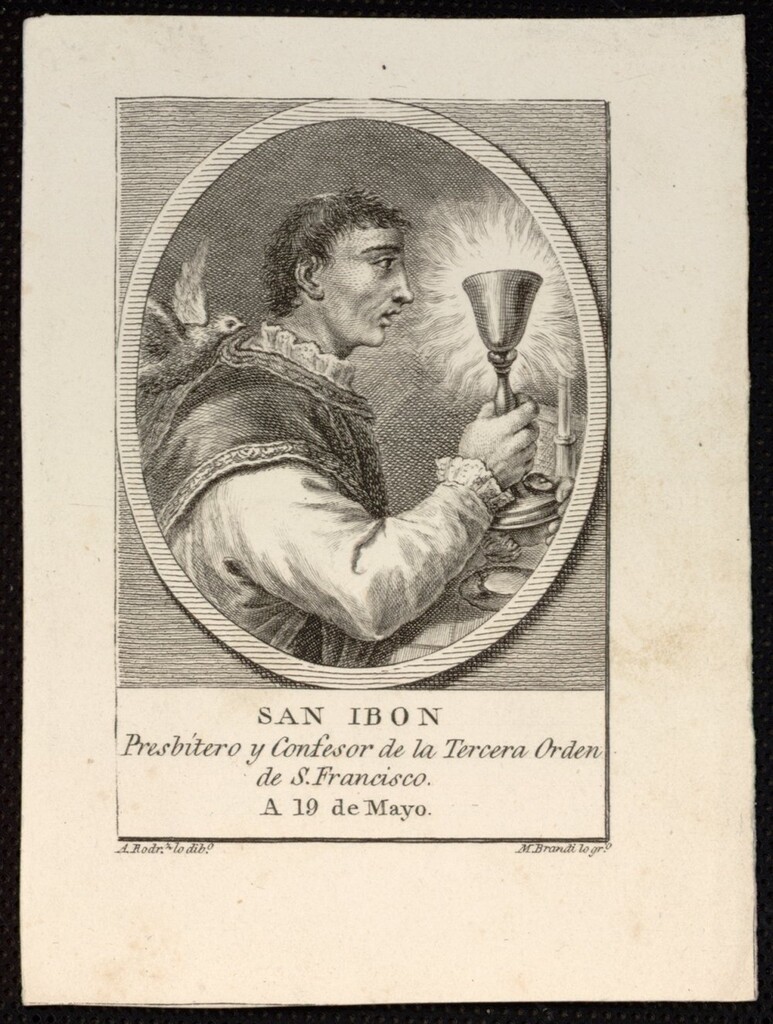 Miniatura de San Ibón