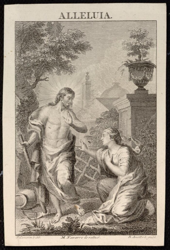Miniatura de Noli me Tangere