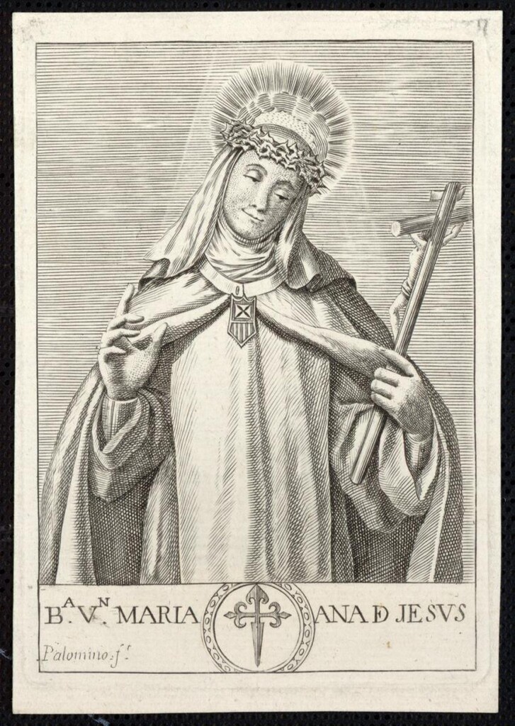 Miniatura de Beata María Ana de Jesús