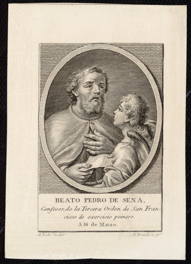 Miniatura de Beato Pedro de Sena