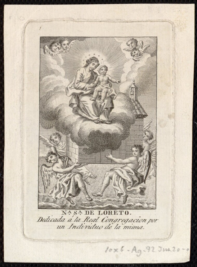 Miniatura de Nuestra Señora de Loreto