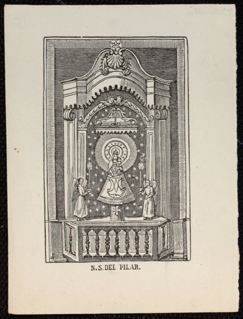 Miniatura de Nuestra Señora del Pilar