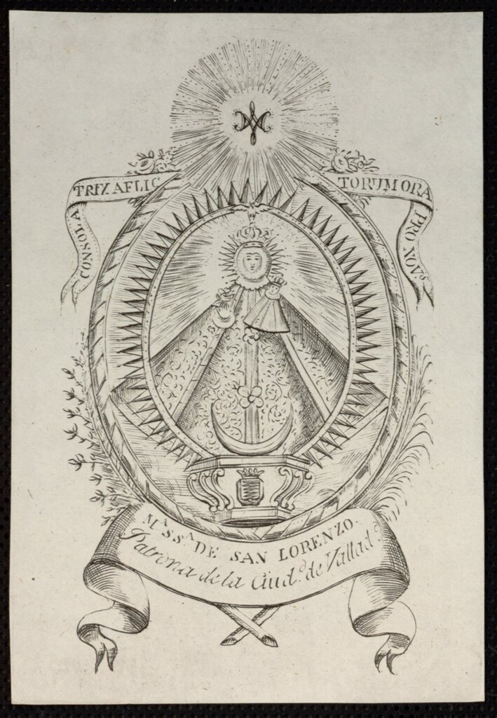Miniatura de Nuestra Señora de San Lorenzo