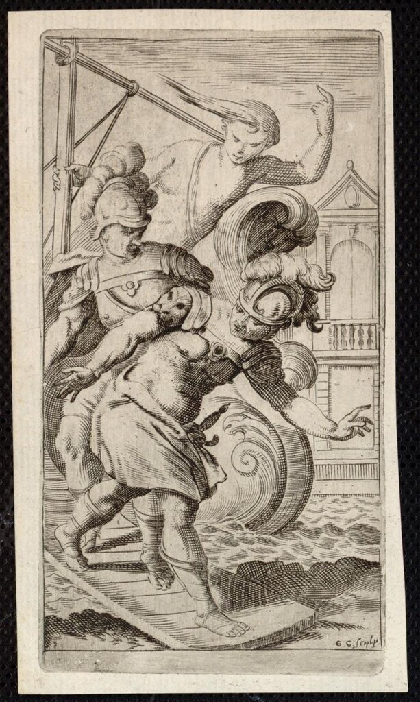 Miniatura de Ilustración de “La Armida” del Marqués de Santinelli