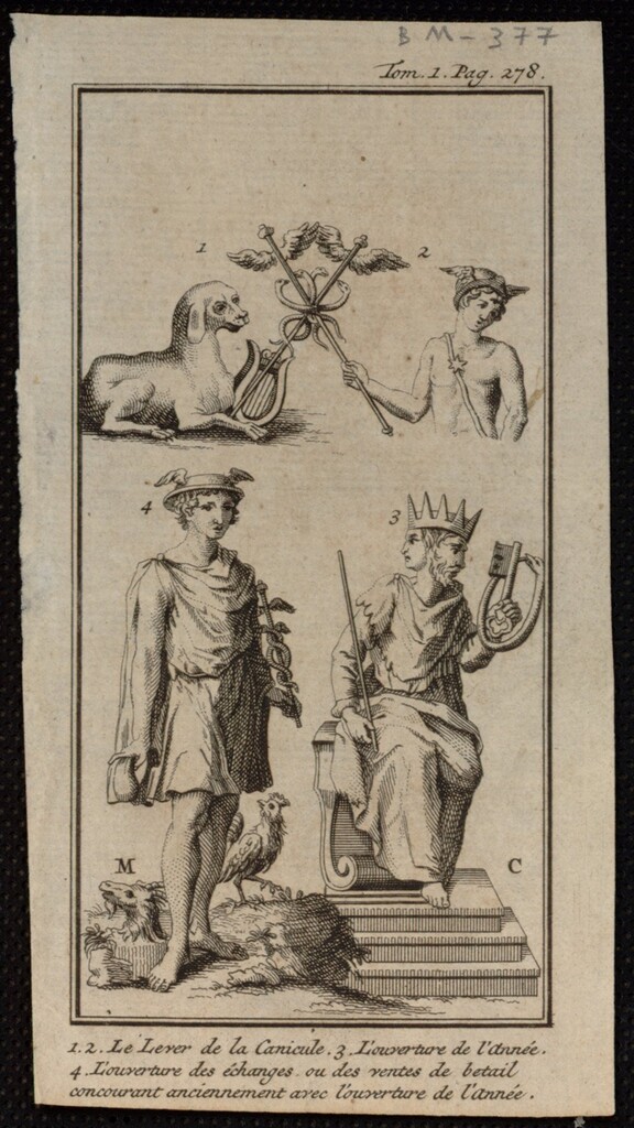 Miniatura de Deidades griegas
