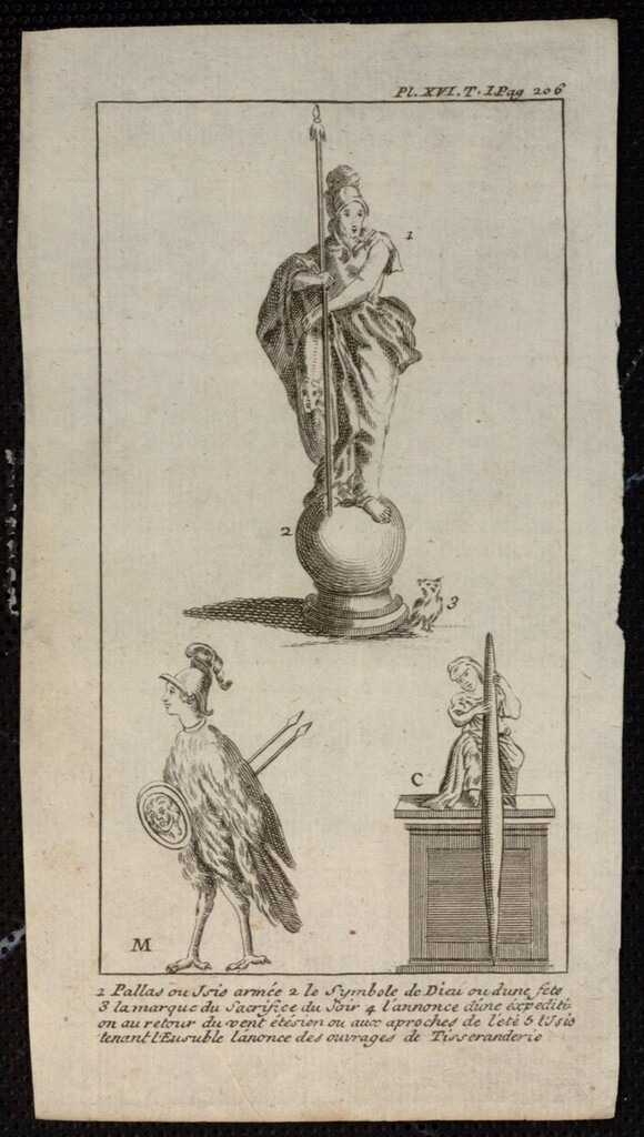 Miniatura de Palas Atenea