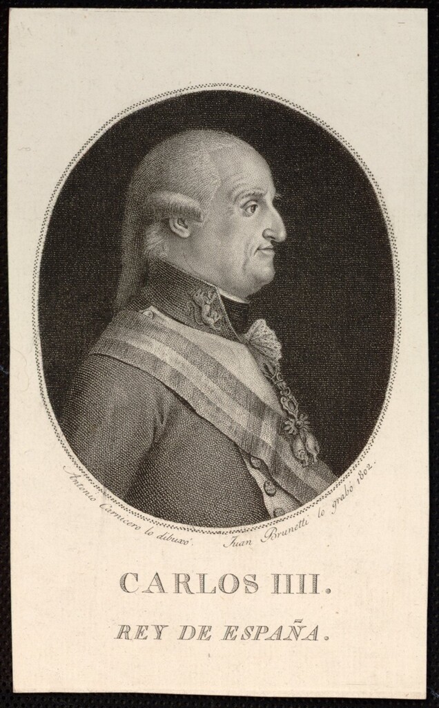 Miniatura de Retrato de Carlos IV