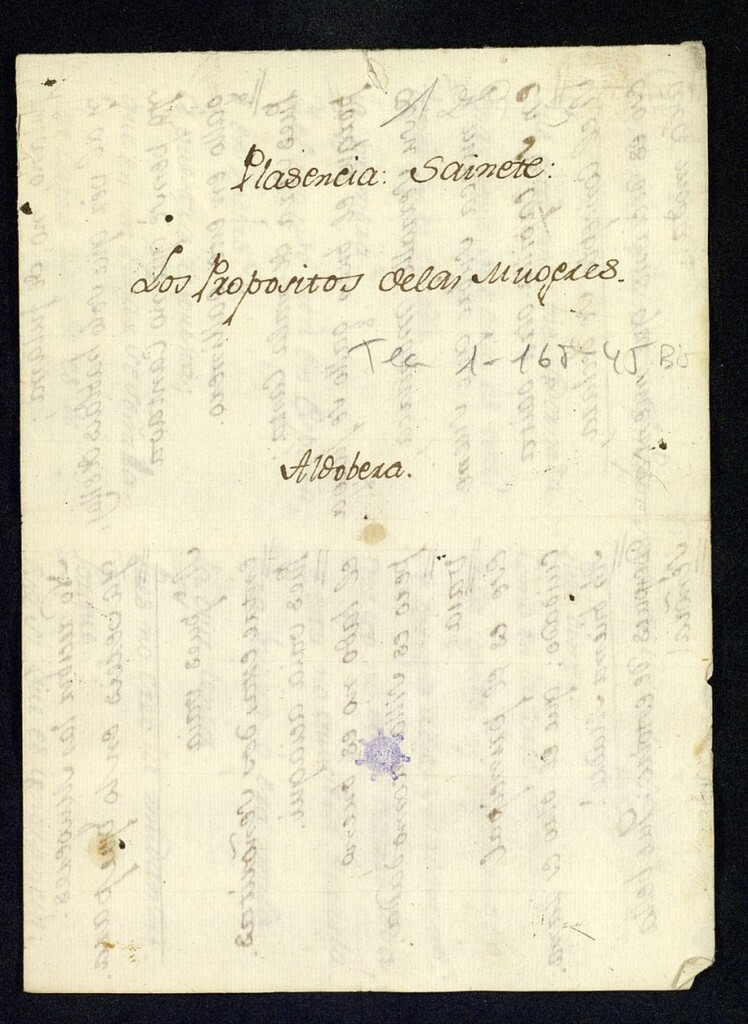 Miniatura de Los propósitos de las mujeres