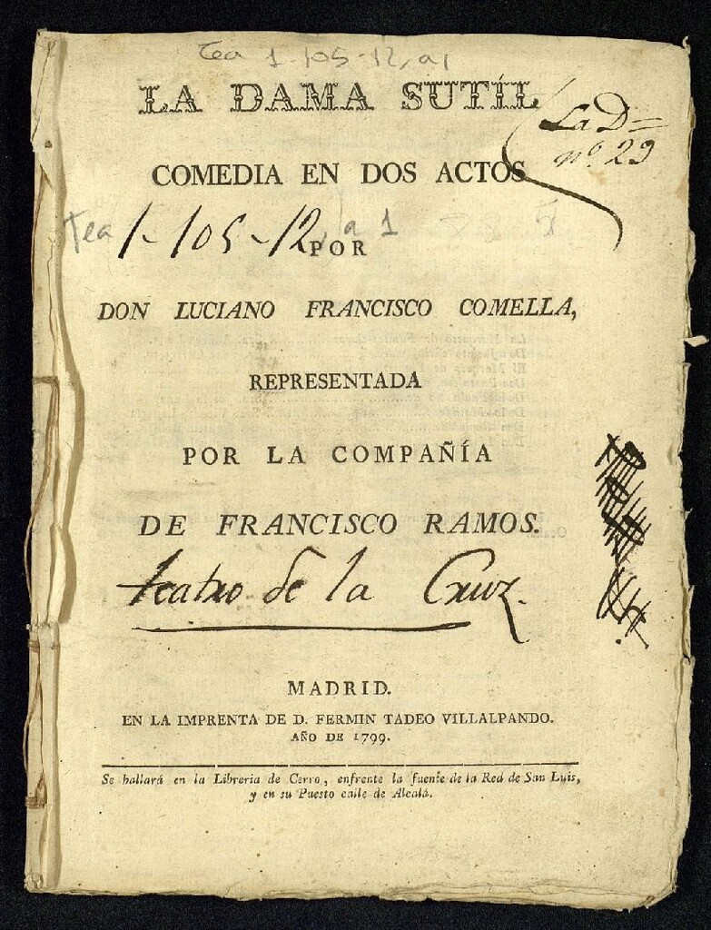 Miniatura de La dama sutil