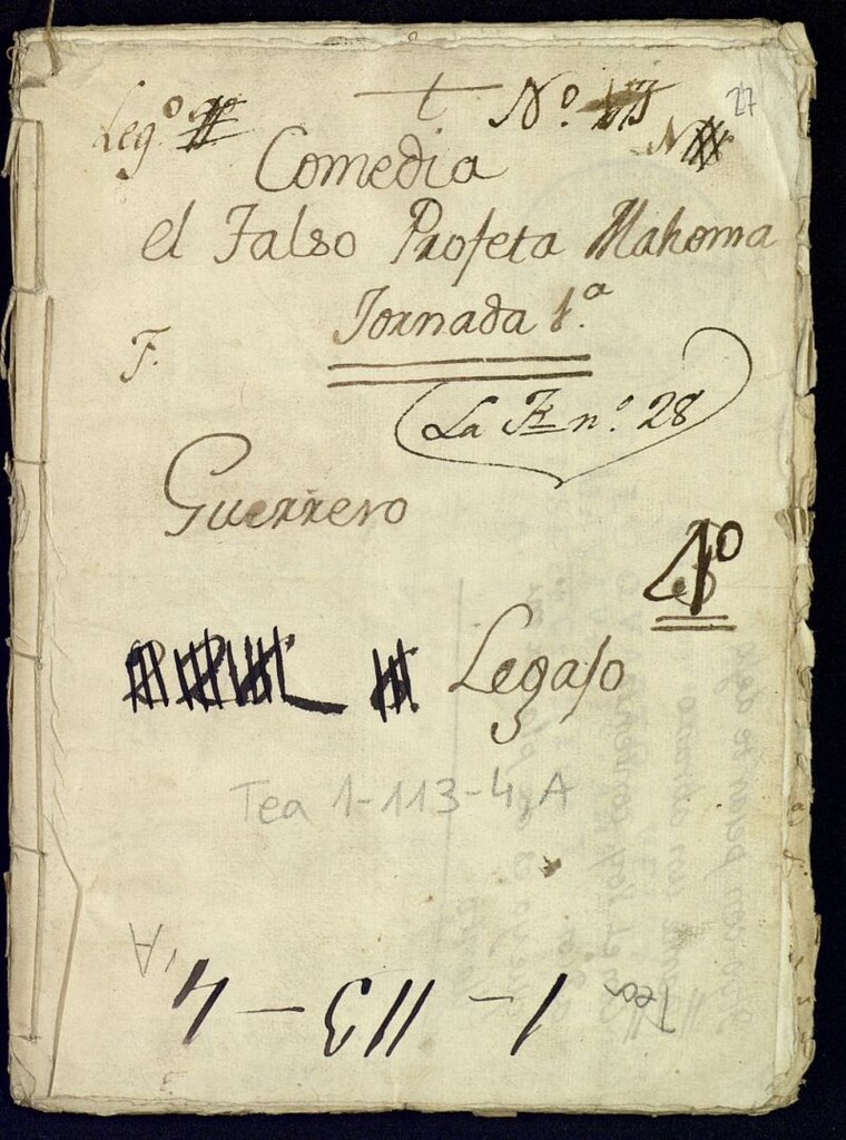 Miniatura de El falso profeta Mahoma