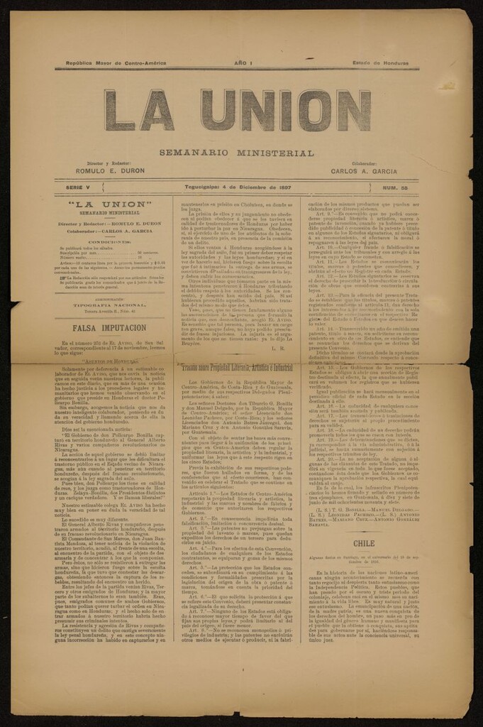 Miniatura de La Unión: Semanario ministerial del 4 de diciembre de 1897, nº 55