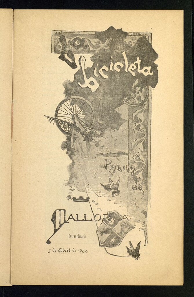 Miniatura de La Bicicleta: revista quincenal de sport del 5 de abril de 1899, nº extraordinario