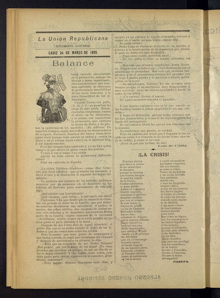 Miniatura de La Unión Republicana: suplemento ilustrado del 24 de marzo de 1895