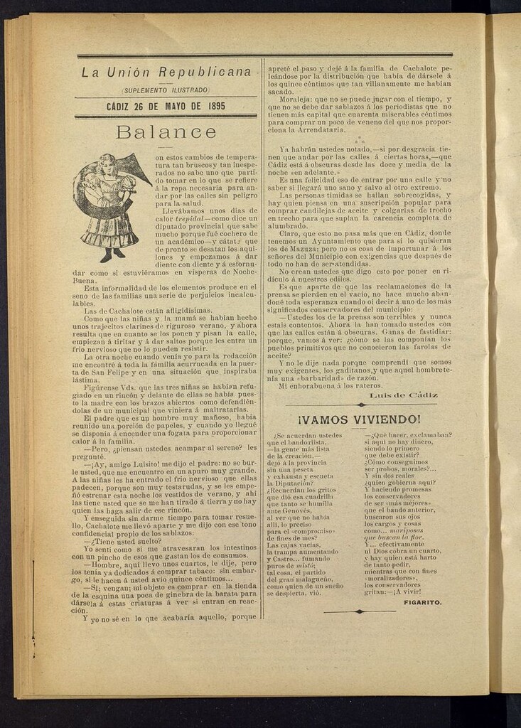 Miniatura de La Unión Republicana: suplemento ilustrado del 26 de mayo de 1895