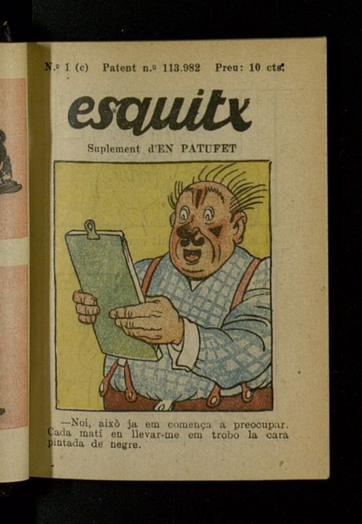 Miniatura de Esquitx del año de 1931,  nº 1 (c)