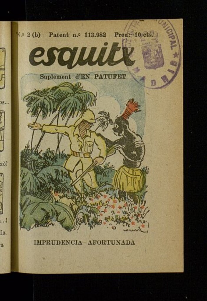 Miniatura de Esquitx del año de 1931,  nº 2 (b)