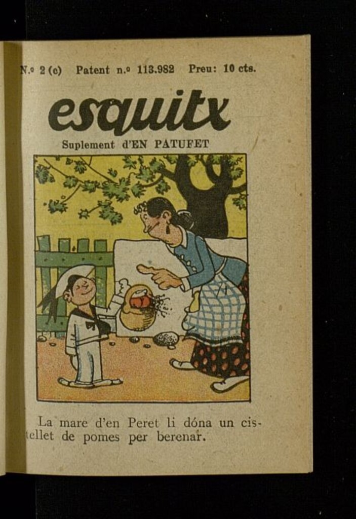 Miniatura de Esquitx del año de 1931,  nº 2 (c)