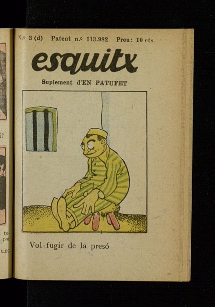 Miniatura de Esquitx del año de 1931,  nº 3 (d)