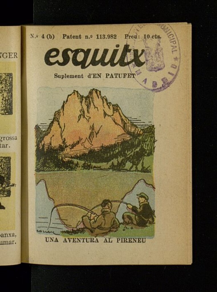 Miniatura de Esquitx del año de 1931,  nº 4 (b)