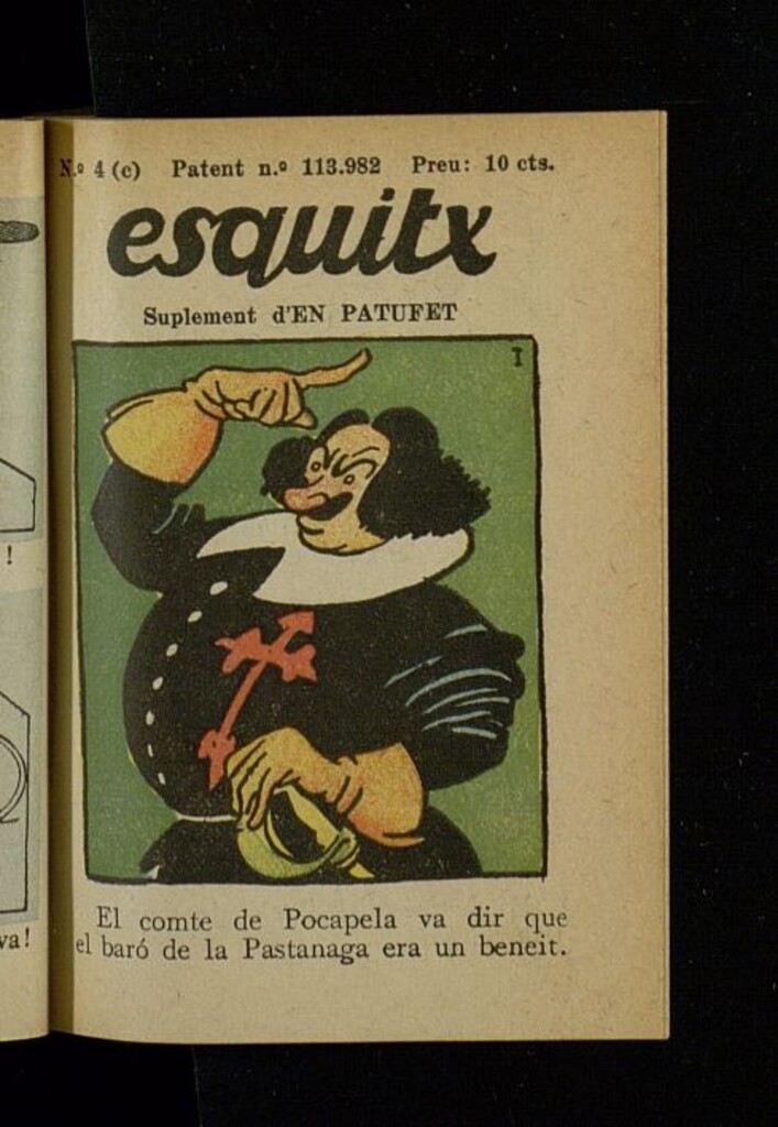 Miniatura de Esquitx del año de 1931,  nº 4 (c)