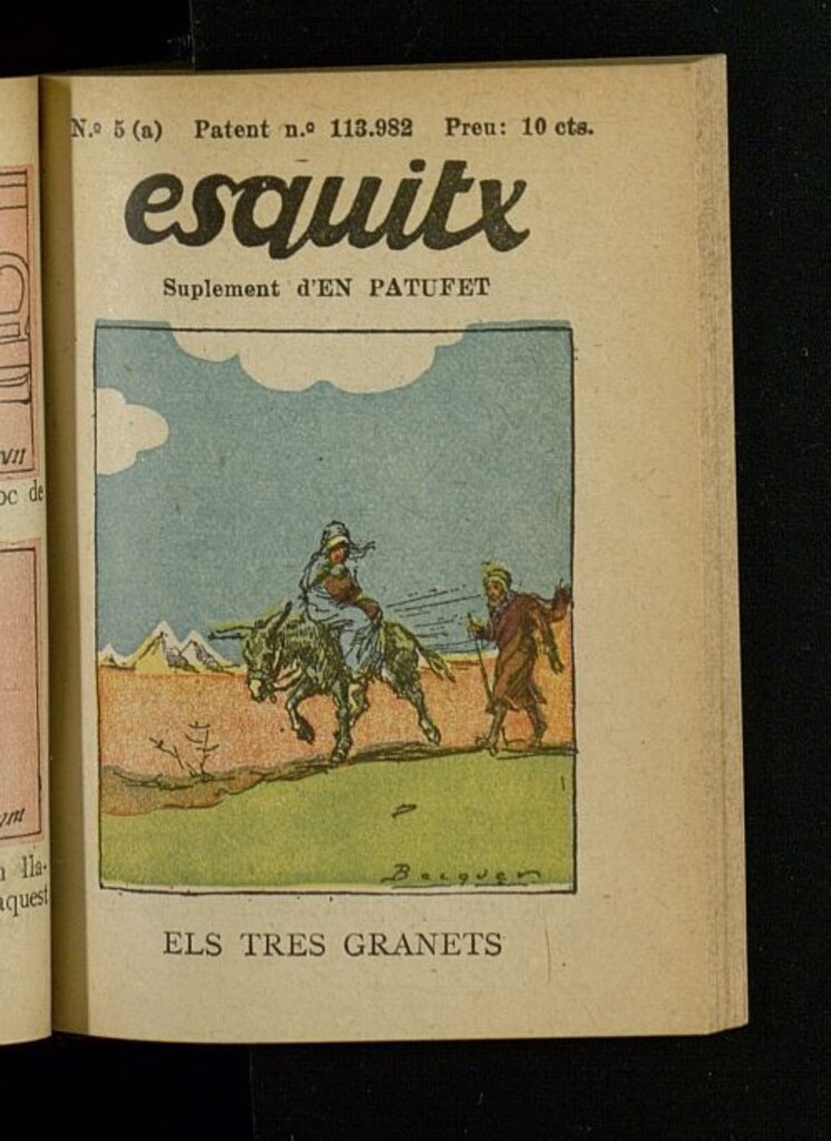 Miniatura de Esquitx del año de 1931,  nº 5 (a)