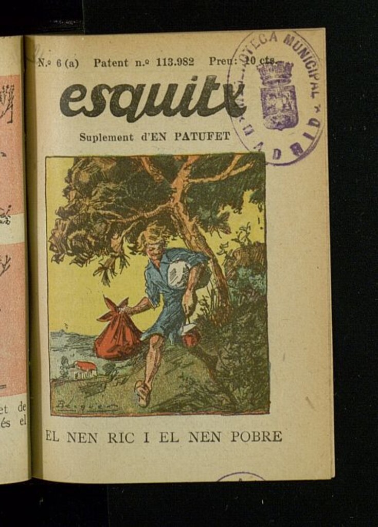 Miniatura de Esquitx del año de 1931,  nº 6 (a)