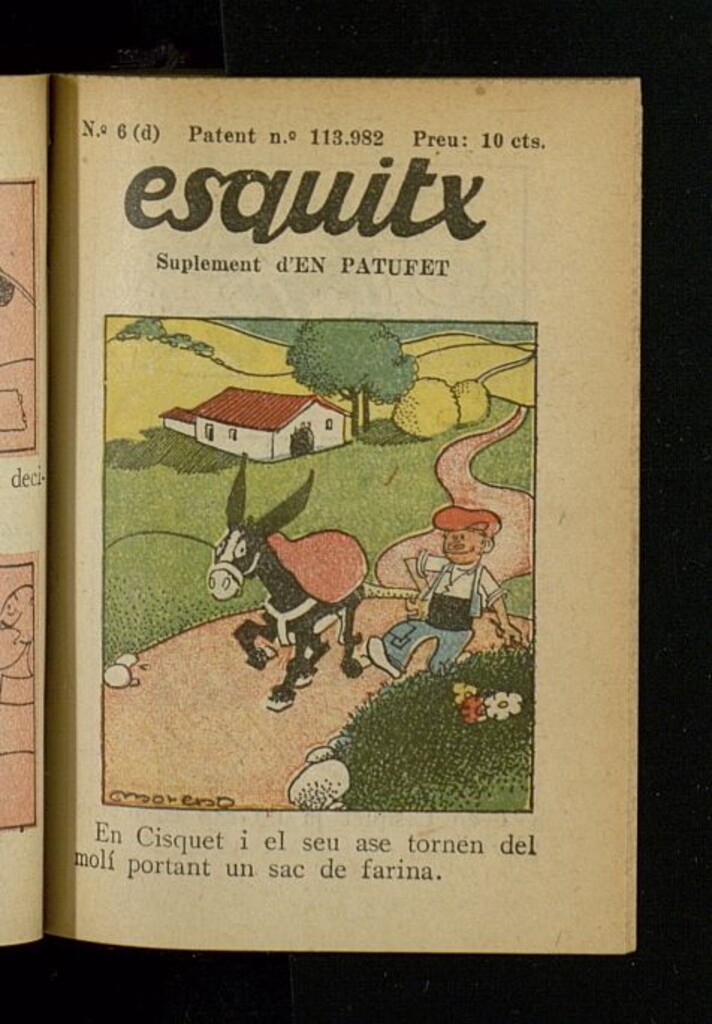 Miniatura de Esquitx del año de 1931,  nº 6 (d)