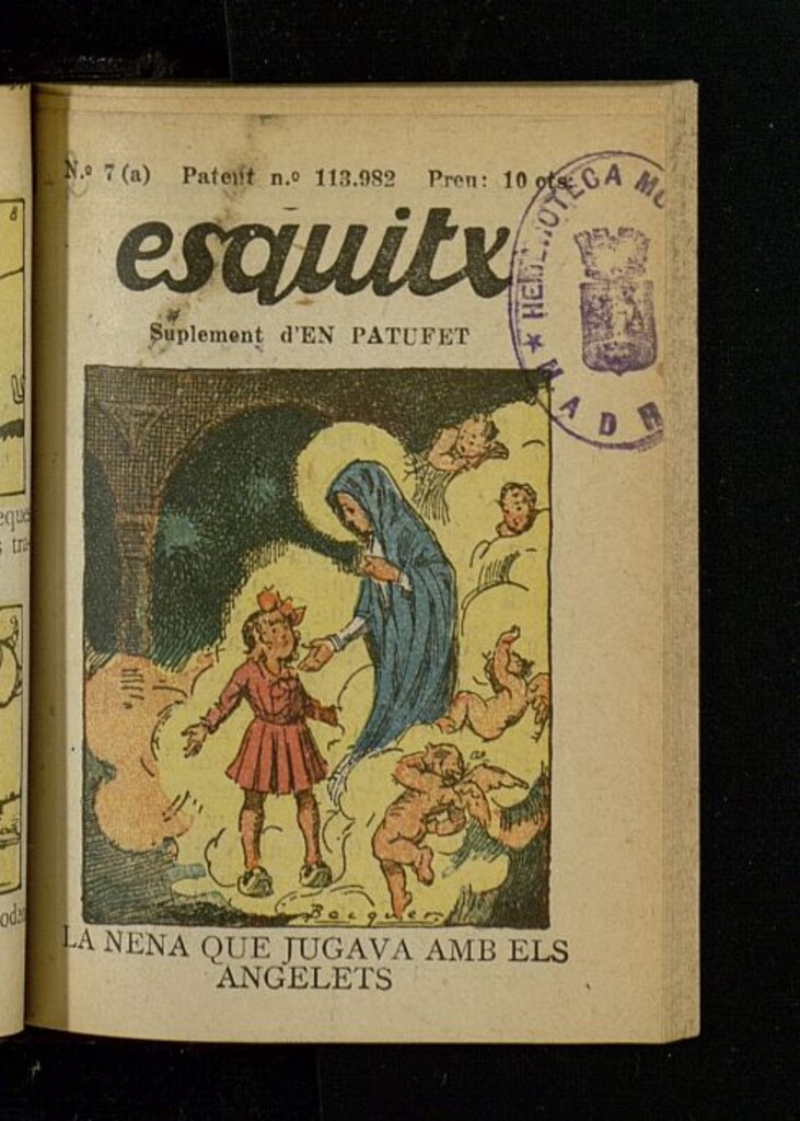 Miniatura de Esquitx del año de 1931,  nº 7 (a)