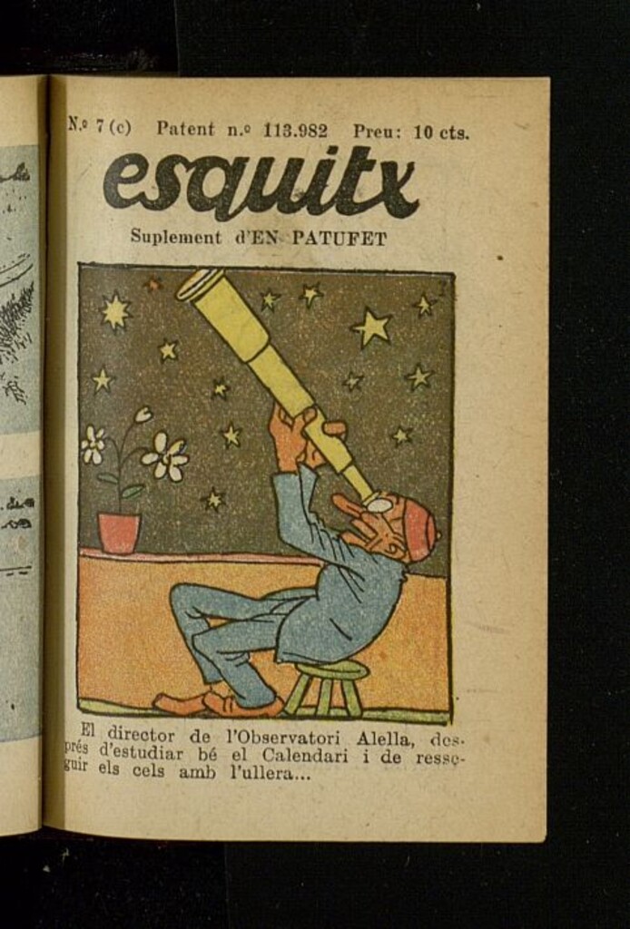 Miniatura de Esquitx del año de 1931,  nº 7 (c)