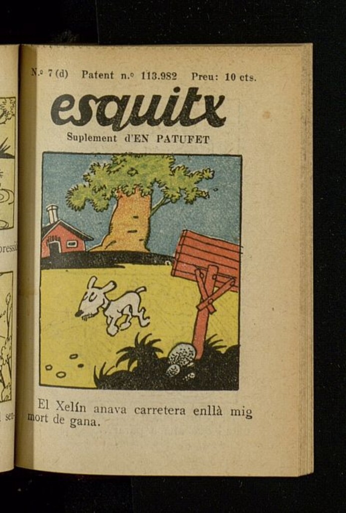 Miniatura de Esquitx del año de 1931,  nº 7 (d)
