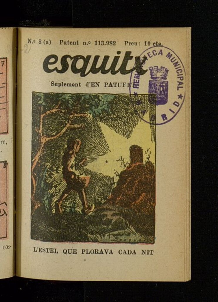 Miniatura de Esquitx del año de 1931,  nº 8 (a)
