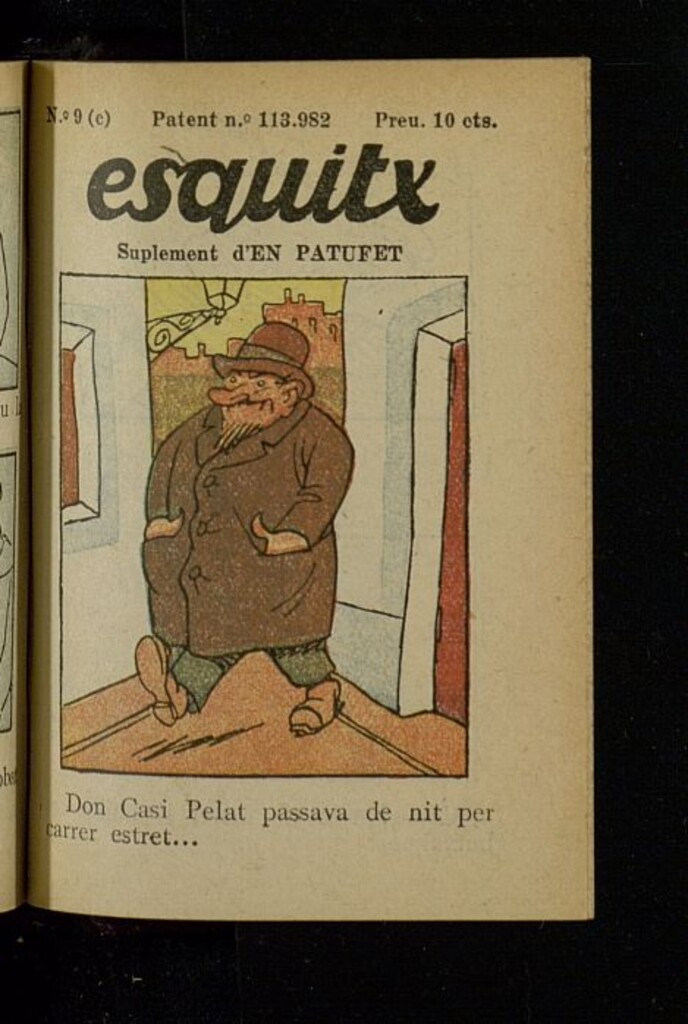 Miniatura de Esquitx del año de 1931,  nº 9 (c)
