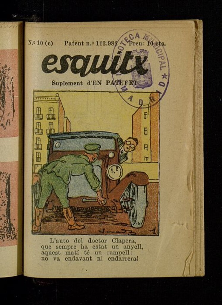 Miniatura de Esquitx del año de 1931,  nº 10 (c)